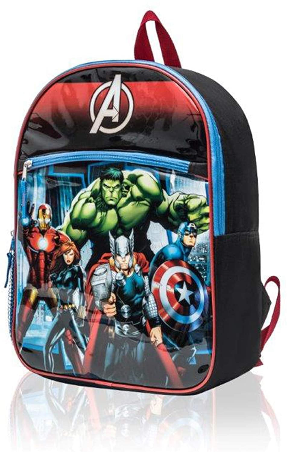 Details about   Marvel Avengers Age Of Ultron Black Red 16" School Backpack-5232