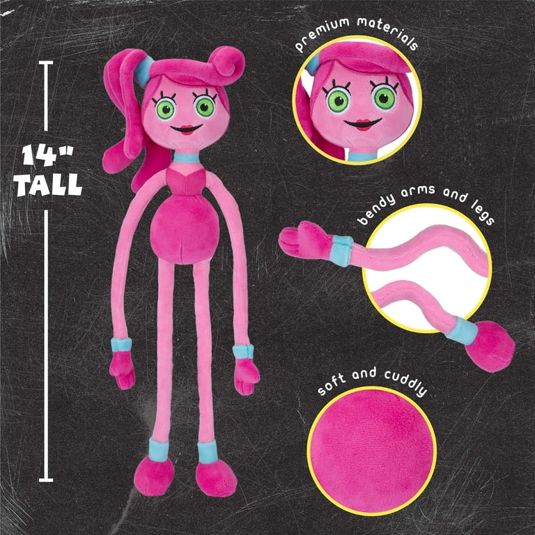 PhatMojo Poppy Playtime Mommy Long Legs Plush, 14 Inch Medium