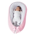 thumbnail image 2 of Nido contenedor para bebé Babies and Kiddies Rosa con puntitos, 2 of 5