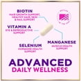 thumbnail image 6 of Multivitamin for Women - 3X Strength Daily Women Multivitamin, Vitamins A, D, C, E, Biotin, Folic Acid, Calcium, & Iron, Complete Multi Vitamin for Beautiful Hair & Skin, Bottled in USA, 60 Capsules, 6 of 9