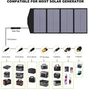 ALLPOWERS S2000PRO 2400W Solar Generator Kit with 140W Foldable Solar Panel, 1451Wh Portable Power Station with MPPT Fast Solar Charging for Home Backup, Camping, RV, Off-Grid