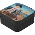 thumbnail image 3 of GZHJMY Pirate Cat Dog Jewelry Box for Teens Girls Women Birthday Christmas Gift, Portable PU Leather Jewelry Storage Box Mini Travel Jewelry Case for Necklace Bracelet Earrings Rings, 3 of 7