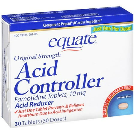 Equate: Original Strength Acid Controller, 30 ct