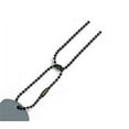 thumbnail image 2 of Rothco 9625 Dog Tag Chain, Black, 2 of 2