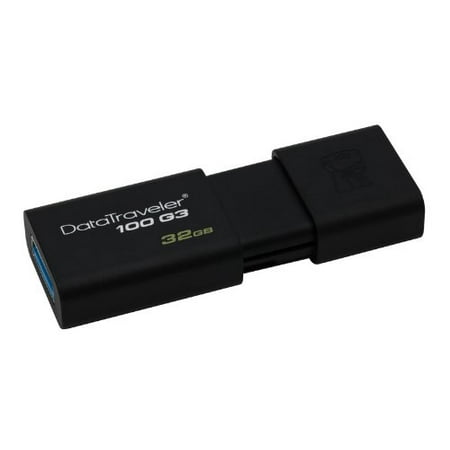 Kingston DataTraveler 100 G3 32 GB USB Flash (Best 3.1 Flash Drive)