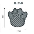 thumbnail image 2 of Hot6sl Pet Supplies,Dog Supplies Dog Paw-shaped Pet Food Bowl Non-slip Pet Feeder, 2 of 3