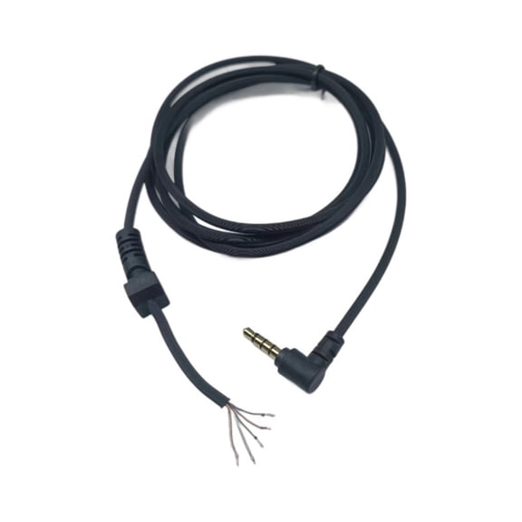 Replacement Headphones Music Cable Cord Gold Platings for Gaming Headsets