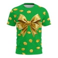 thumbnail image 2 of Tauxra Women's St Patricks Day Printed Top, Casual Loose Round Neck Short Sleeve Blouse, Holiday Shirt for Festive Parties and Daily Casual Wear, 2 of 7