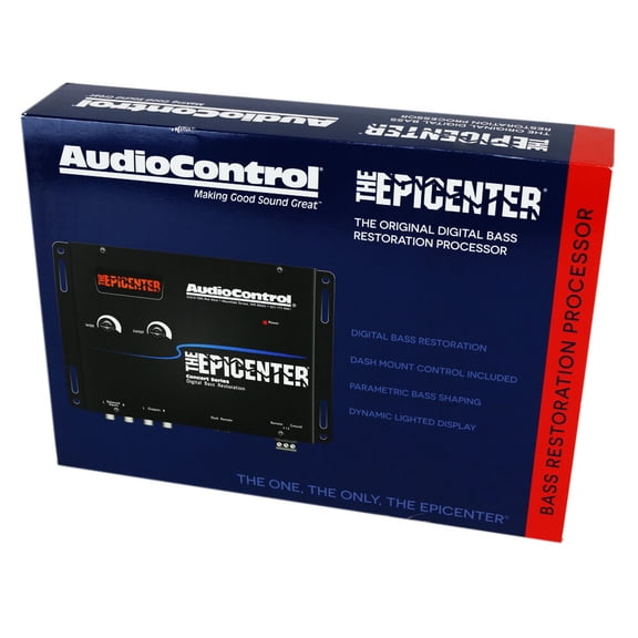 AudioControl The Epicenter Concert Series Digital Bass Restoration Processor (Black)