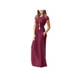 thumbnail image 2 of Women Short Sleeve Loose Plain Maxi Dresses Casual Long Dresses with Pockets&nbsp;Women's Clothing, 2 of 3