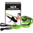 thumbnail image 1 of Stretching Strap With Loops - Non Elastic Stretch Band For Physical Therapy, Yoga Strap For Stretching Equipment, Stretch Bands For Exercise And Flexi, 1 of 5