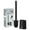 Black, variant on MR.SIGA Toilet Brush and Holder Set, Wall Mounted Toilet Bowl Brush, Compact Toilet Scrub Brush with Holder for Bathroom, Black, 1 Pack