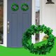 thumbnail image 5 of CaiYueKe St. Patrick's Day Window Clings Decorations, Irish Shamrock Four-Leaf Clover Garland Wreath Stickers, Festive Holiday Party Home Decor, Removable Vinyl Wall Window Decals for Indoor Outdoor, 5 of 6