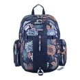 thumbnail image 6 of Eastsport Unisex Expandable Backpack with Bonus EasyWash Bag, Blue Floral Print, 6 of 8