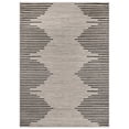 thumbnail image 2 of World Rug Gallery Area Rug Bohemian Stripe Jute Rug Carpets for Living Room Rugs for Sale - CREAM 4'x6', 2 of 7