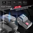 thumbnail image 1 of Transmisor receptor sincronizador de disparador de flash remoto inalámbrico de 16 canales Universal Accesorios Electrónicos, 1 of 9