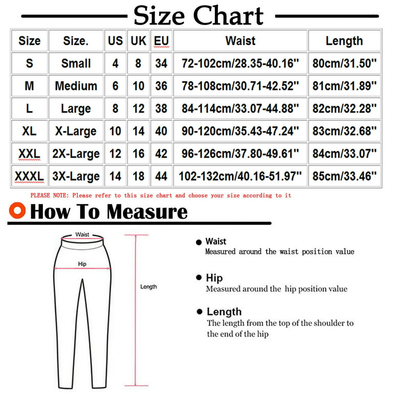 BONIXOOM Work Pants For Women Casual Mid Waist Breathable 7/8th Casual  Workout Khaki 2XL 