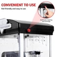 thumbnail image 2 of Enyopro Popcorn Machine, 10oz Kettle Popcorn Machine with Warming Deck, Countertop Popcorn Popper for Movie Theatre, Parties, Red, 2 of 7