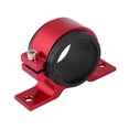 thumbnail image 1 of Aleación de aluminio 50 mm Soporte de montaje de bomba de combustible para automóvil Soporte de abrazadera de filtro único Rojo, 1 of 5