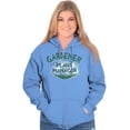 thumbnail image 3 of Gardener Plant Manager Garden Hobby Zip Up Hoodie Men's Women's Brisco Brands S, 3 of 6