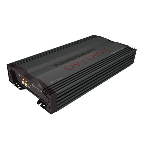 Power Acoustik OD1-7500D 7500 W Max 1-CH Monoblock Class-D Car Audio Amplifier