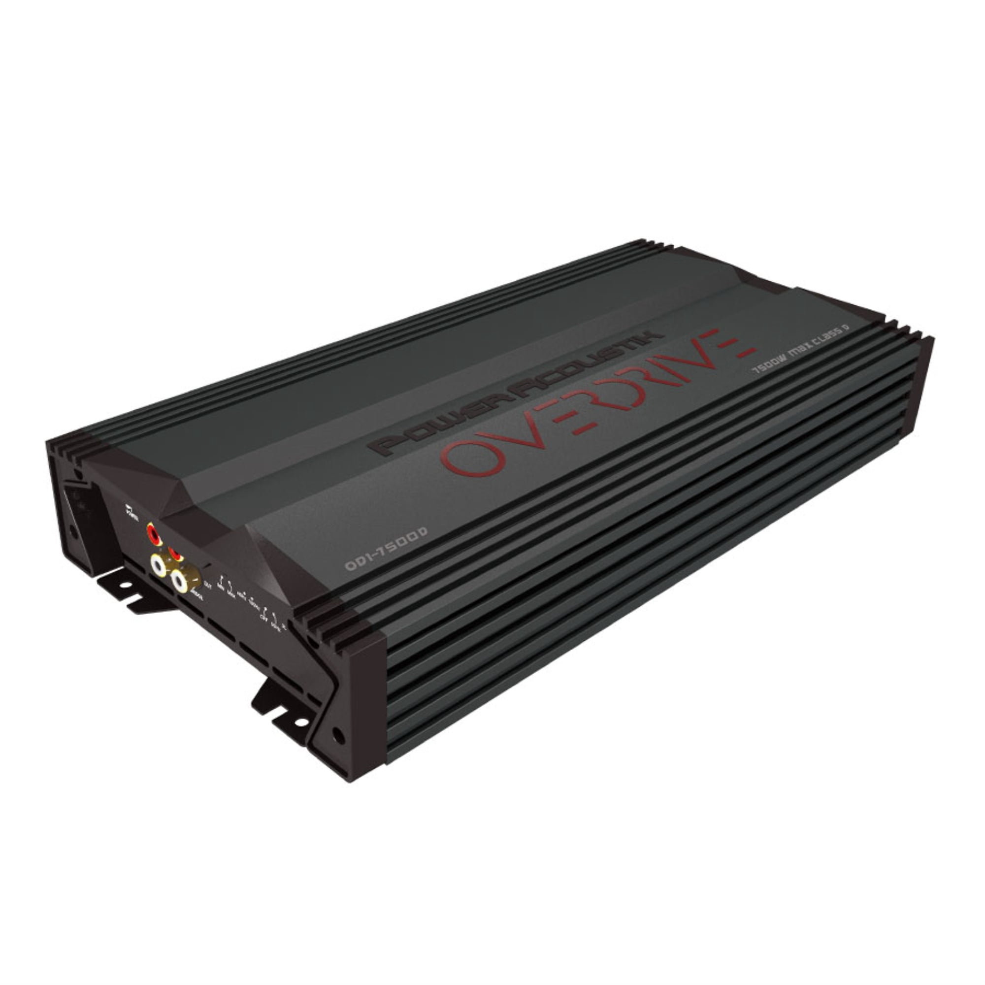 Power Acoustik OD1-7500D 7500 W Max 1-CH Monoblock Class-D Car Audio Amplifier