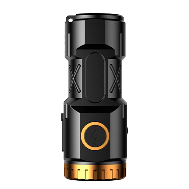 1800 lumen rechargeable waterproof tactical led flashlight ULTRAFIRE T5 with Holster yet refined design with smart technology features like Smart Power Control (SPC) and Direct SUPERFIRE TL01-X EDC Tactical Flashlight