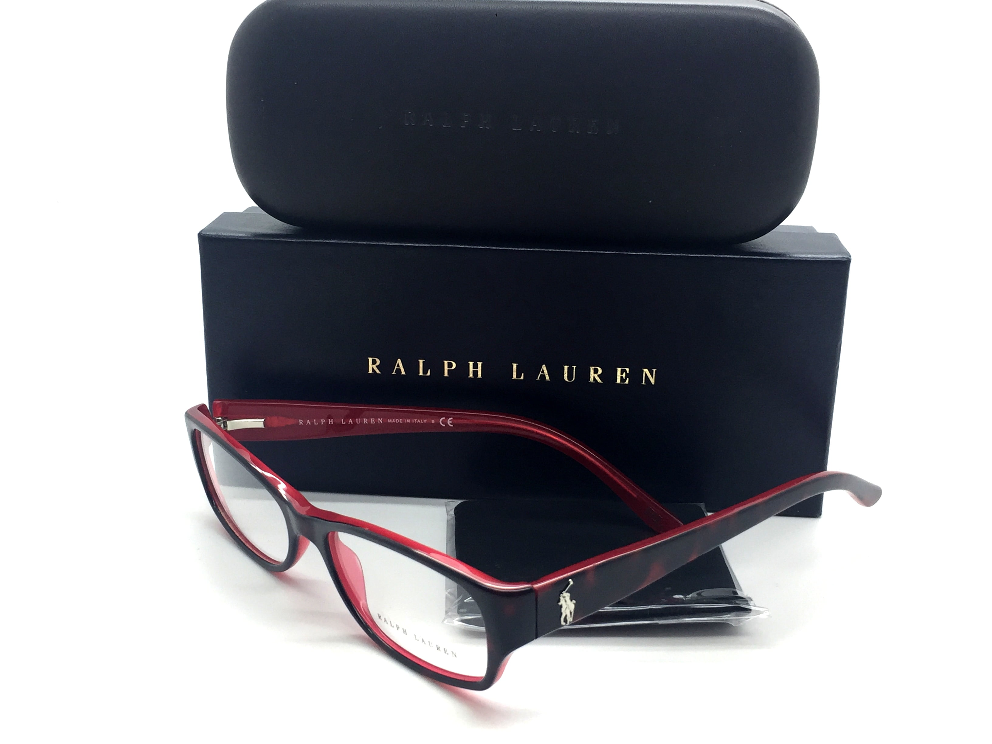 Ralph Lauren New Authentic Red Demo Lenses Men Eyeglasses RL 6058 5255