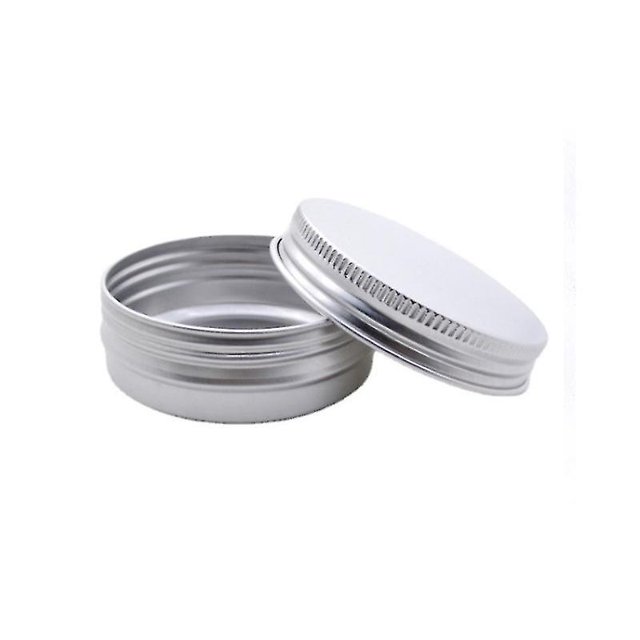 8pcs (60ml)aluminum Tin Jars Cans Small Round Pot,aluminum Balm Tins For Pill Storage,small Metal Tin Empty Container,jar Containers With Screw