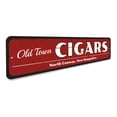 thumbnail image 3 of Old Cigar Novelty Sign, Metal Wall Decor - 4x18 inches, 3 of 4
