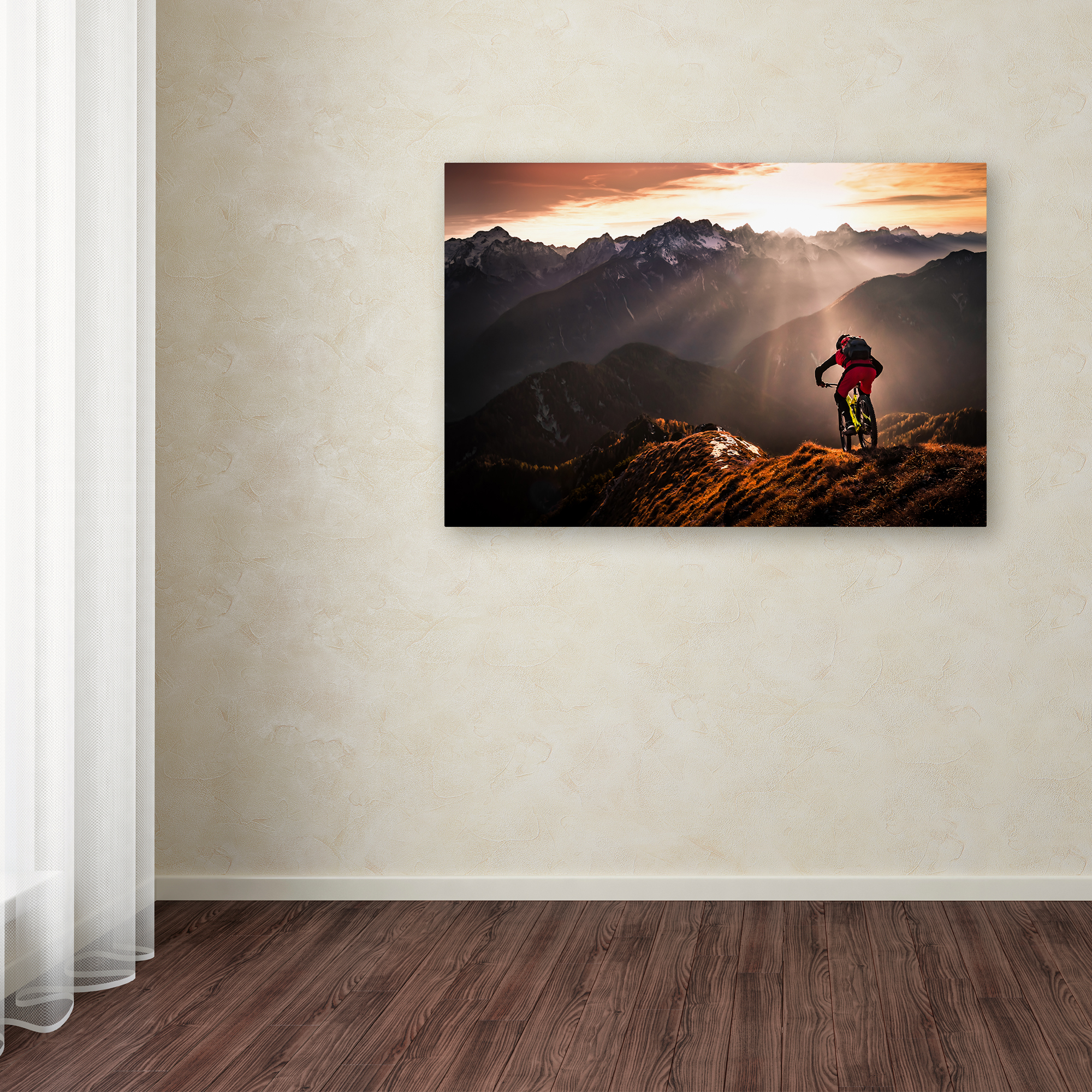 Sandi Bertoncelj 'Just Ride' Canvas Art