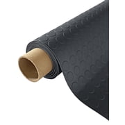 G-Floor 8.5' x 22' Coin Pattern Garage and Universal Flooring Cover & Under Car Mat - Slate Grey