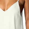 thumbnail image 7 of Plus Size Maxi Dresses for Women Boho Backless Solid Color Sleeveless V-Neck Suspender Dress Summer Beach Swing Long Maxi Outfits, 7 of 7