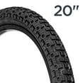 thumbnail image 5 of Schwinn 20" BMX Bike Tire - Black, 5 of 7