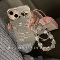 thumbnail image 3 of Funda Hello Kitty chapada en plata para iphone 14, estilo japonés y coreano, Katy Cat, iphone 13pro, 3 of 4