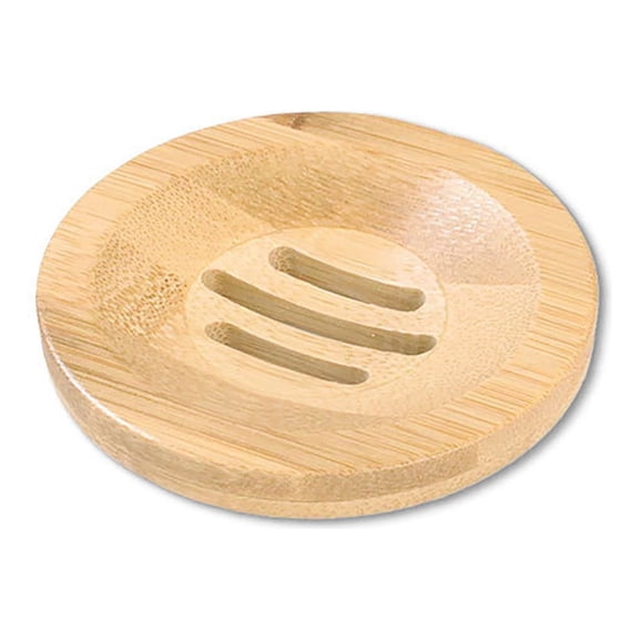 EGYMEN Natural Wood Soap Dish, Bathroom Shower Soap Holder, Drying Soap Tray, Rustic Soap Stand for Long-Lasting Preservation
