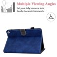 thumbnail image 5 of Allytech Smart Case for Fire HD 10(11th Gen 2021), Fire HD 10 Plus Cover 2021, Vegan PU Leather Anti-Shock Multi-Angle Stand Back Shell Auto Wake Sleep Wallet Case for Fire HD 10.1 inch 2021, Blue, 5 of 7