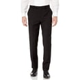 thumbnail image 4 of Adam Baker Men's 91003 Regular Fit 2-Piece Double Breasted Shawl Collar Tuxedo - Black - 40S, 4 of 5