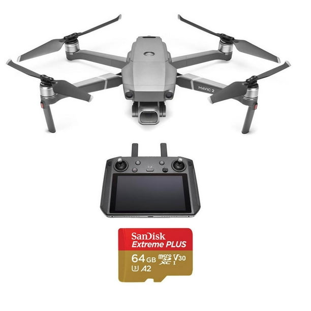 DJI Mavic 2 Pro Drone with Smart Controller – With 64GB MicroSDXC Card