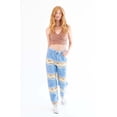 thumbnail image 3 of Desert Print Jeans - Women's Fashion Denim Pants with Drawstring, 3 of 4