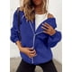 thumbnail image 5 of Sudadera con Capucha PRETTYGARDEN 2025 con Cierre Azul Real Talla S, 5 of 7