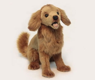 life size golden retriever stuffed animal