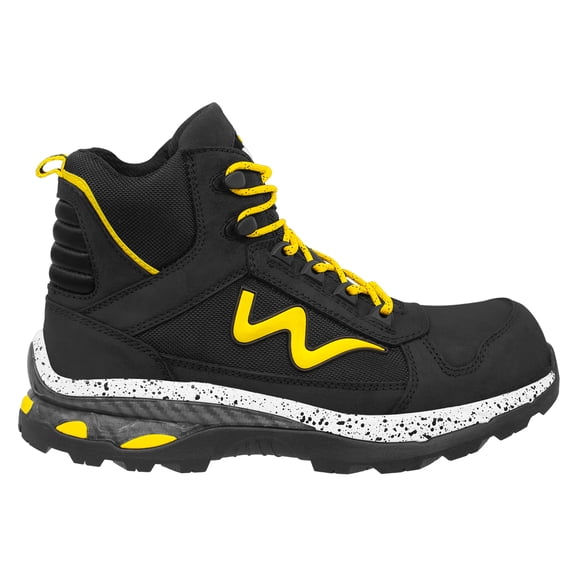 Zapato de Seguridad WSM tipo tenis, Ergonómico y muy ligero. Con casquillo de Policarbonato. Bota de trabajo multifuncional. Es un calzado Industrial dieléctrico y antiderrapante. Est Meteor