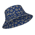 thumbnail image 2 of Kdxio Reflective Bucket Hat - Anchors and Nautical Print Bucket Hat for Men,Women, 2 of 9