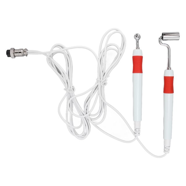 Sonda de rodillo de limpieza de la piel 2 en 1, suero profesional con mango de plomo, accesorio de máquina de belleza de repuesto