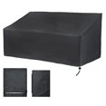 thumbnail image 1 of Funda para banco de jardín, funda para banco de patio al aire libre, resistente al polvo, a los rayos UV, impermeable, a prueba de viento, funda protectora para sofá de tela Oxford, 1 of 5