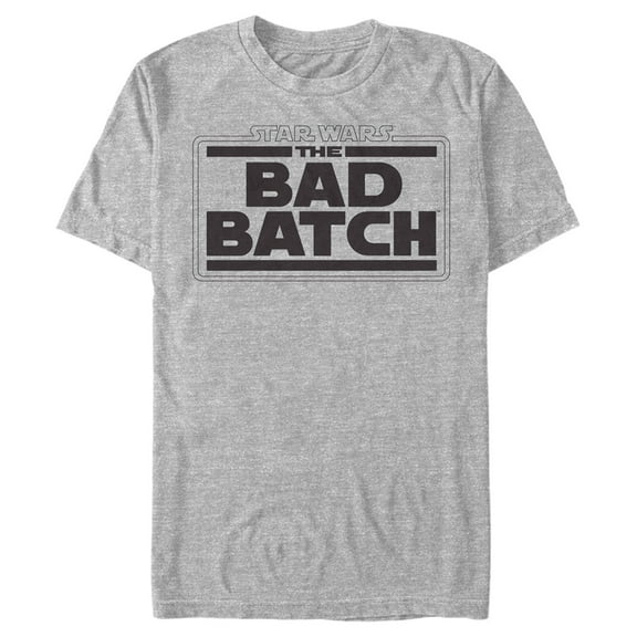Men's Star Wars: The Bad Batch Classic Logo Graphic Tee Athletic Heather Small