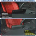 thumbnail image 2 of TINKI  Real Carbon Fiber Center Console Navigation Screen Back Cover Compatible with Chevrolet Corvette C8 Stingray 2020-2023, Interior Center Display Rear Trim Cover, 2 of 7