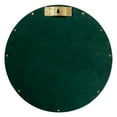 thumbnail image 2 of NeuType 24" Velvet Round Wall Mirror Modern Accent Mirror Decorative Mirror,Green, 2 of 7