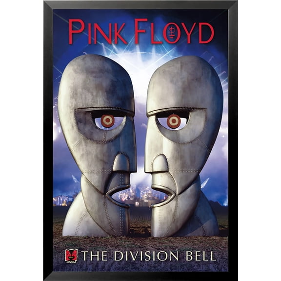 BUY ART FOR LESS Officially Licensed Framed Pink Floyd Division Bell Concert 36 x 24 Music Art Print Poster